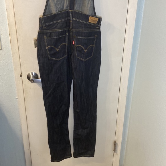 Levi’s Dark Wash Overalls Size 14 NWT - Picture 9 of 12